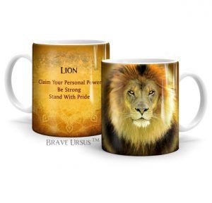 Mugs Lion Spirit Animal 1250x1200